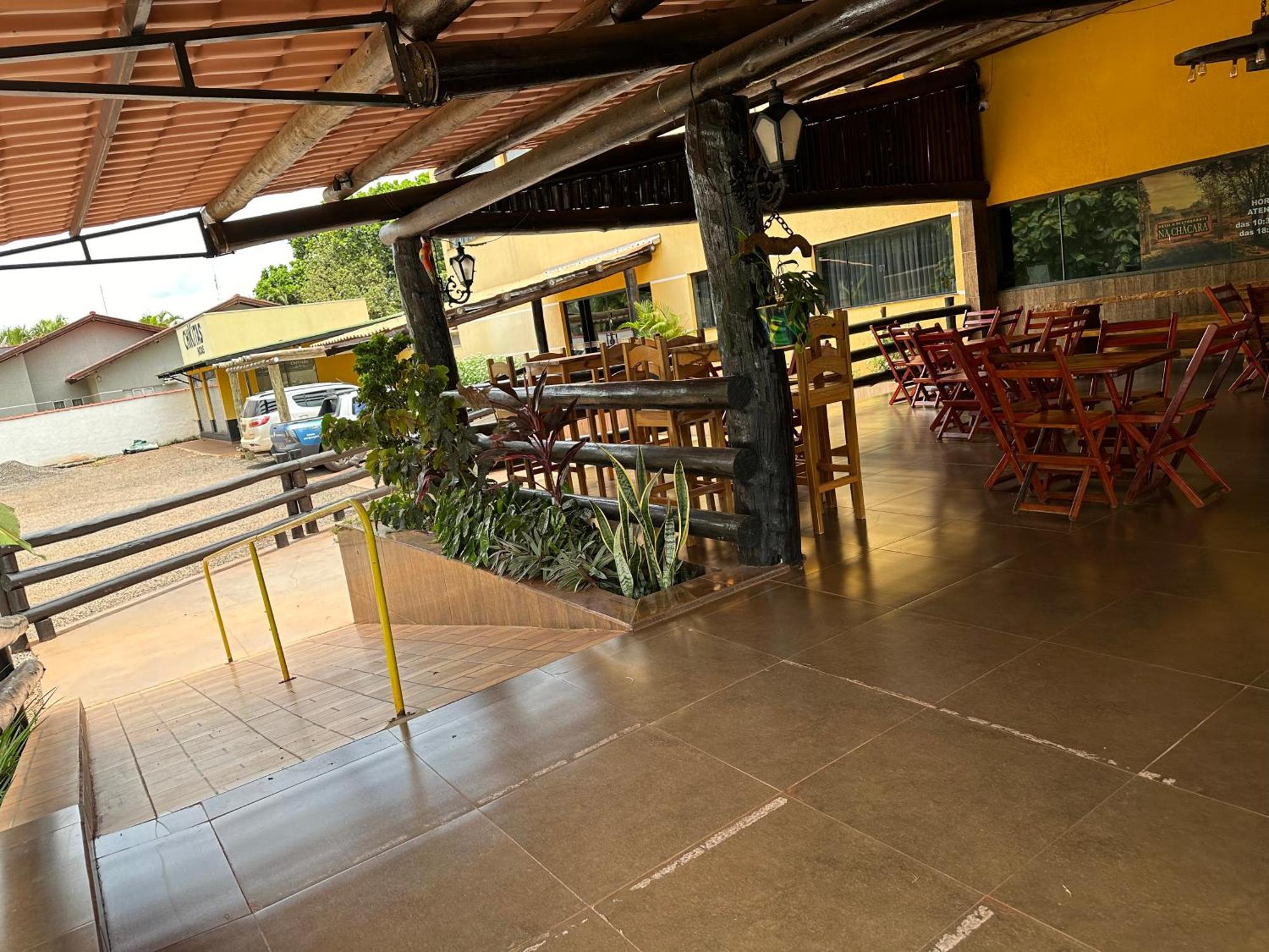 Hotel E Restaurante Na Chacara Dourados Exteriör bild